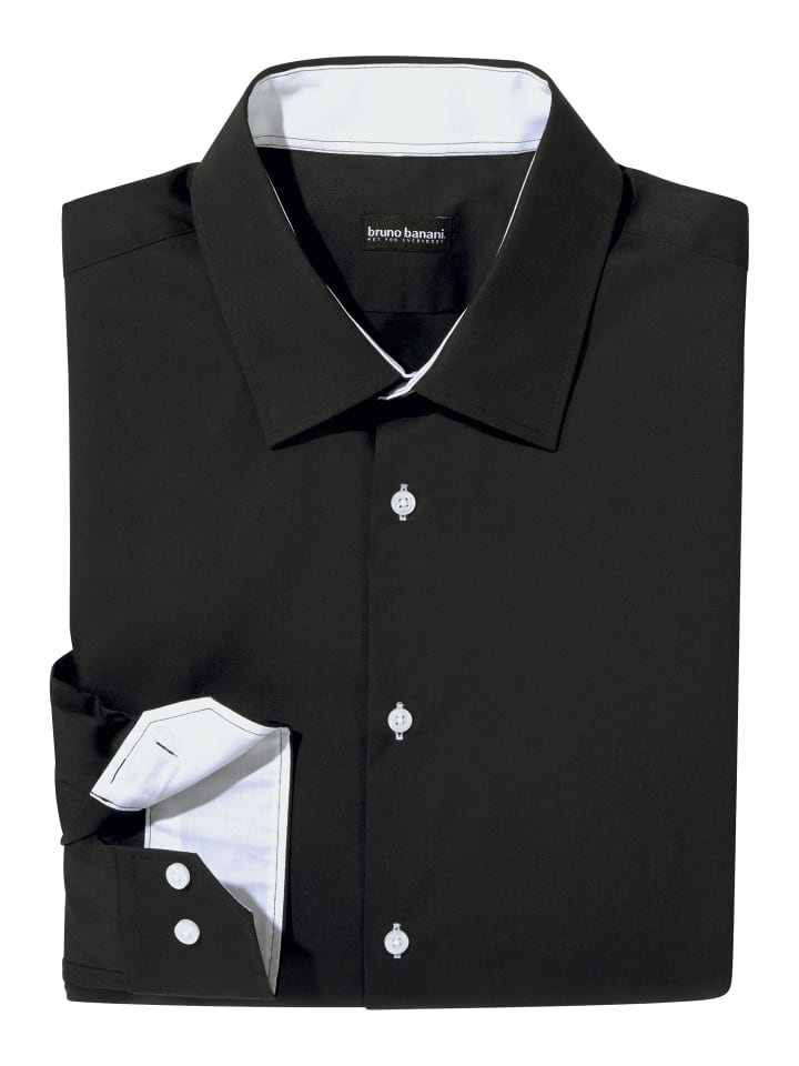 Рубашка с длинными рукавами черного цвета Bruno Banani
Рубашка с длинными рукавами черного цвета Bruno Banani