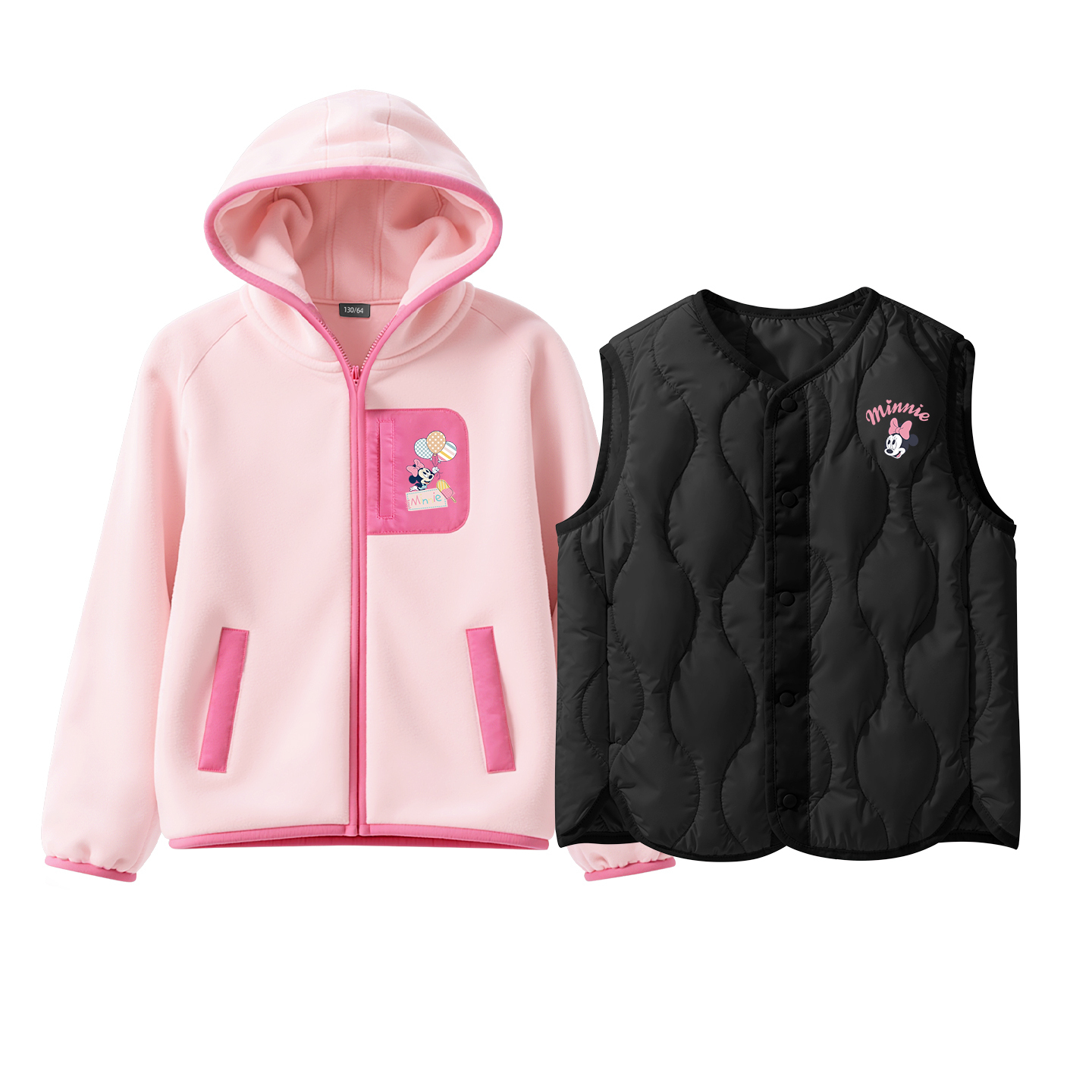 Детские флисовые куртки Disney, черный
Детские флисовые куртки Disney, черный