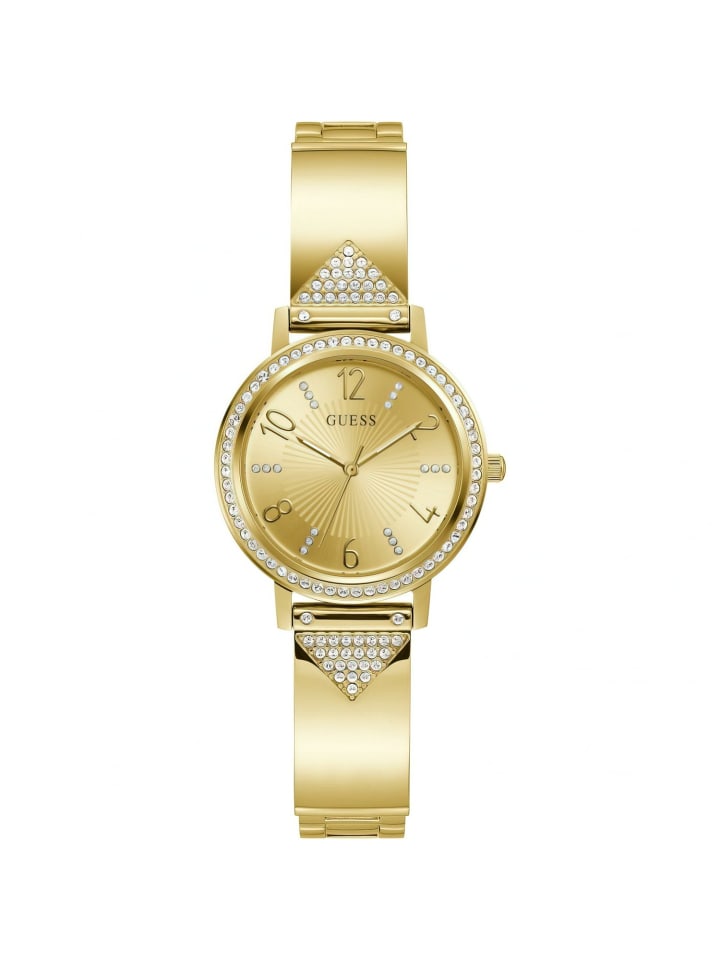 Guess Аналоговые женские часы в золоте
Guess Аналоговые женские часы в золоте