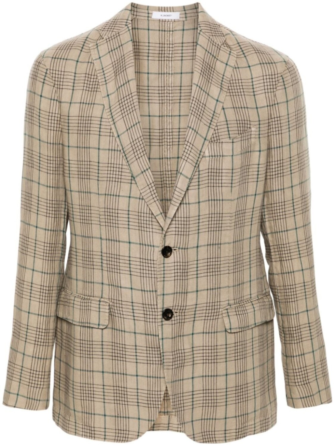 Однобортный льняной пиджак Boglioli, коричневый
Однобортный льняной пиджак Boglioli, коричневый