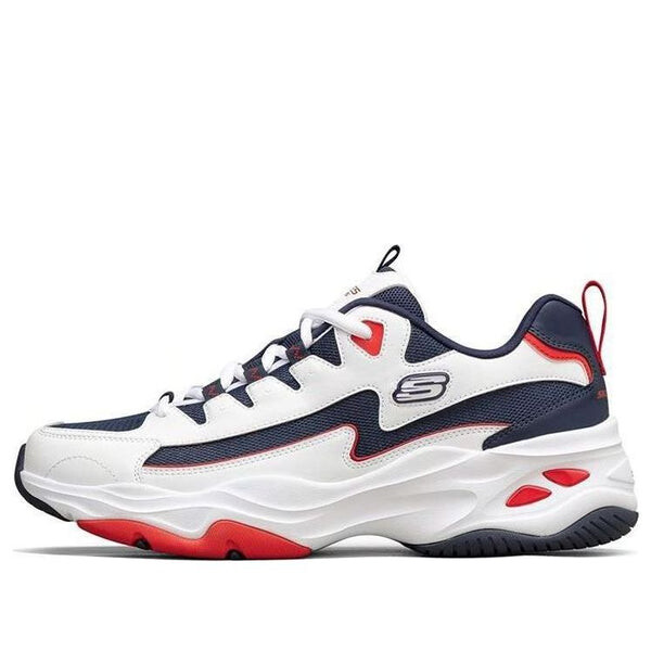 Кроссовки d'lites 4.0 low-top running shoes white/blue/red Skechers, белый
Кроссовки d'lites 4.0 low-top running shoes white/blue/red Skechers, белый