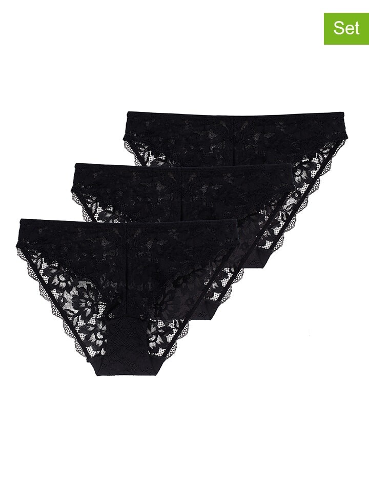Трусы Dorina 3er-Set: Slips Myla, черный
Трусы Dorina 3er-Set: Slips Myla, черный