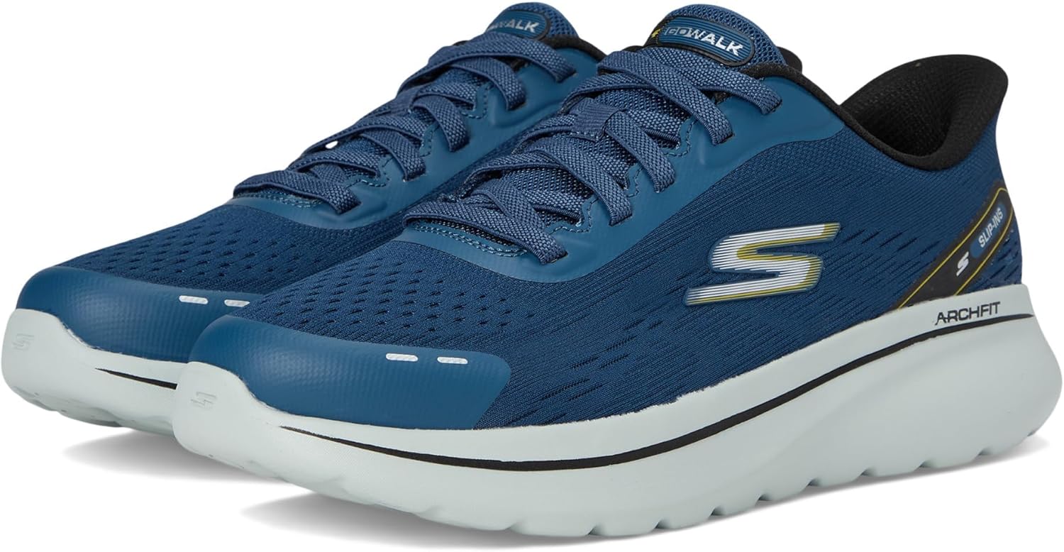 Мужские кроссовки Skechers Go Walk Arch Fit N-Joy без застежек с поддержкой свода стопы, темно-синий
Мужские кроссовки Skechers Go Walk Arch Fit N-Joy без застежек с поддержкой свода стопы, темно-синий
