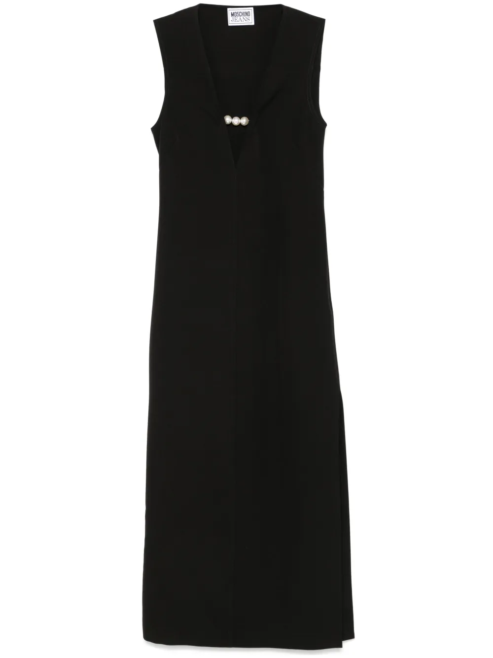Платье макси с искусственным жемчугом MOSCHINO JEANS, черный
Платье макси с искусственным жемчугом MOSCHINO JEANS, черный