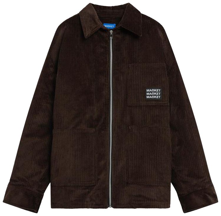 Бархатная рубашка на молнии Market Velvet Zip Up Overshirt, коричневый
Бархатная рубашка на молнии Market Velvet Zip Up Overshirt, коричневый