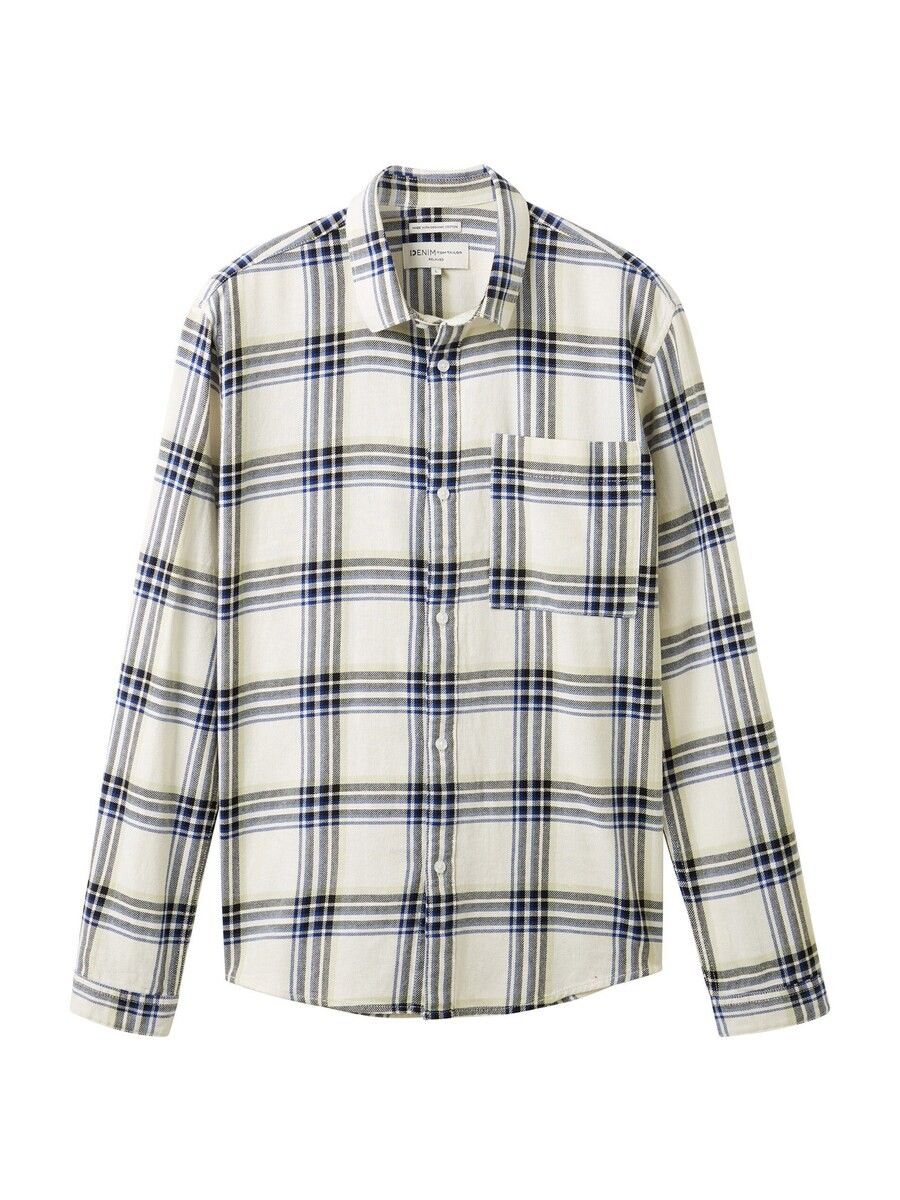 Клетчатая рубашка TOM TAILOR DENIM Comfort fit Button Up Shirt, бежевый
Клетчатая рубашка TOM TAILOR DENIM Comfort fit Button Up Shirt, бежевый