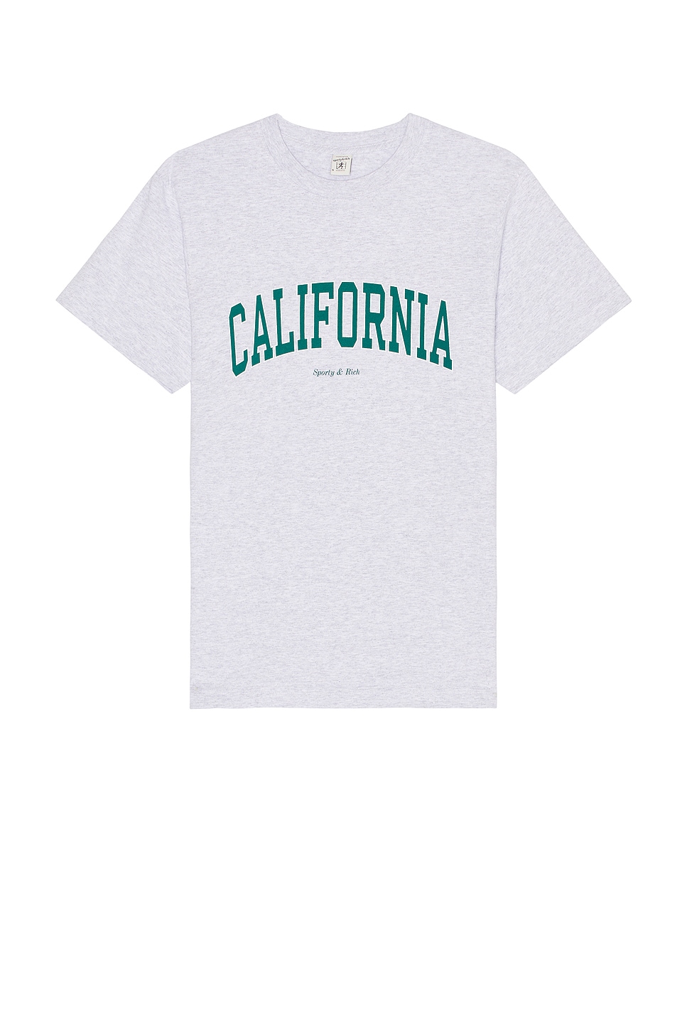 Футболка «California» Sporty & Rich, Heather Gray
Футболка «California» Sporty & Rich, Heather Gray