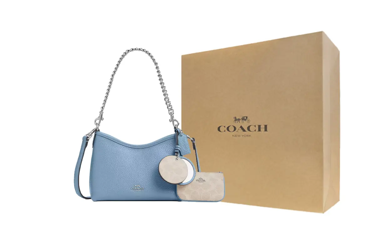 COACH Laurel Pebble Кожаная Сумка Через Плечо Small Women's Blue
COACH Laurel Pebble Кожаная Сумка Через Плечо Small Women's Blue