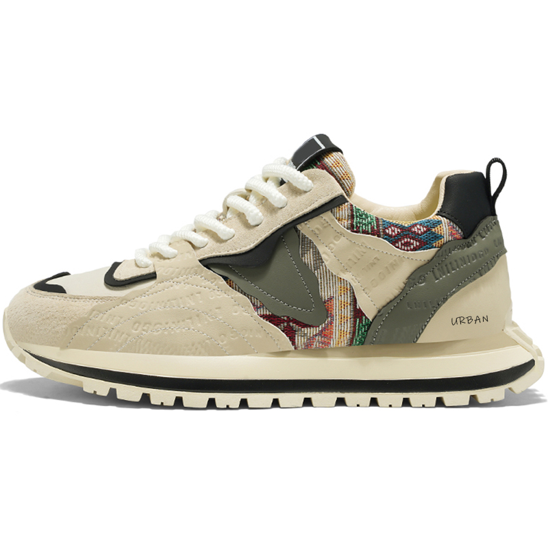 Нескользящие износостойкие низкие повседневные туфли для мужчин URBAN AUTHENTIC, Beige Green 
Нескользящие износостойкие низкие повседневные туфли для мужчин URBAN AUTHENTIC, Beige Green