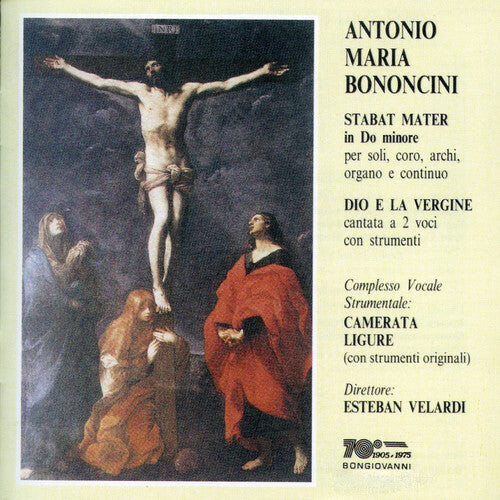 CD диск Bononcini / Velardi, Estevan: Stabat Mater in Do Minore / Dio E la Vergine
CD диск Bononcini / Velardi, Estevan: Stabat Mater in Do Minore / Dio E la Vergine
