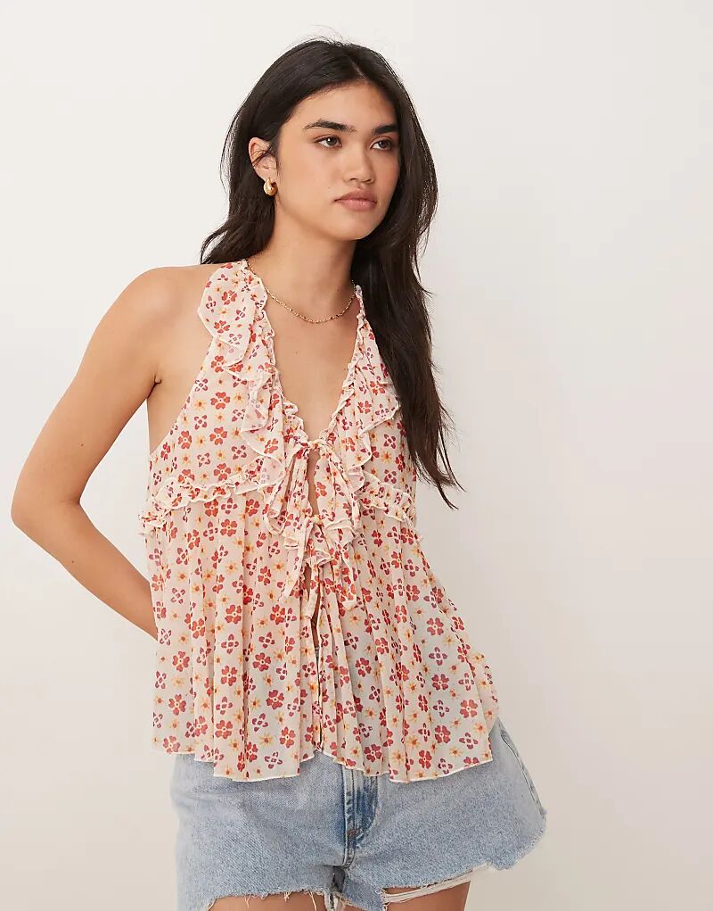 Майка-топ Free People Fearless в цвете слоновой кости
Майка-топ Free People Fearless в цвете слоновой кости