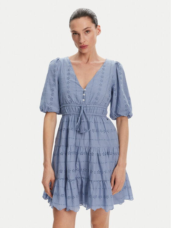 Летнее платье стандартный крой Day PL953694 Pepe Jeans, голубой
Летнее платье стандартный крой Day PL953694 Pepe Jeans, голубой