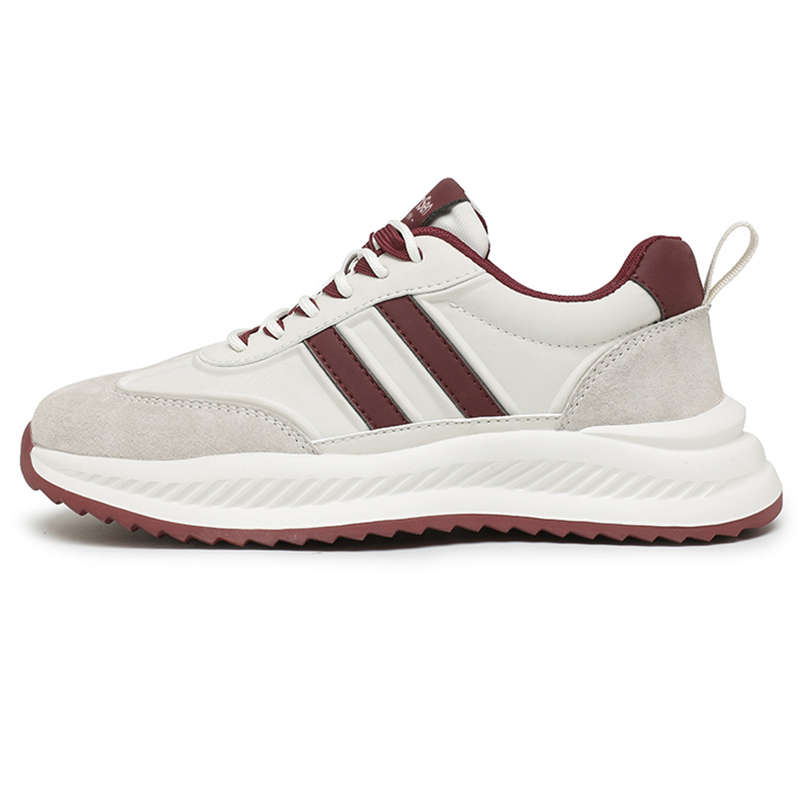 Mulinsen Антискользящие износостойкие мужские повседневные кеды низкие бордовые, цвет Burgundy
Mulinsen Антискользящие износостойкие мужские повседневные кеды низкие бордовые, цвет Burgundy