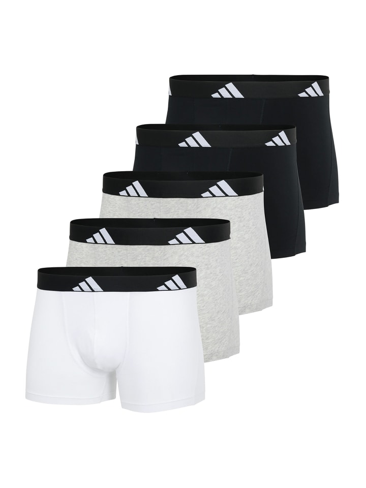 Трусы боксеры adidas, цвет schwarz/weiß/grau
Трусы боксеры adidas, цвет schwarz/weiß/grau