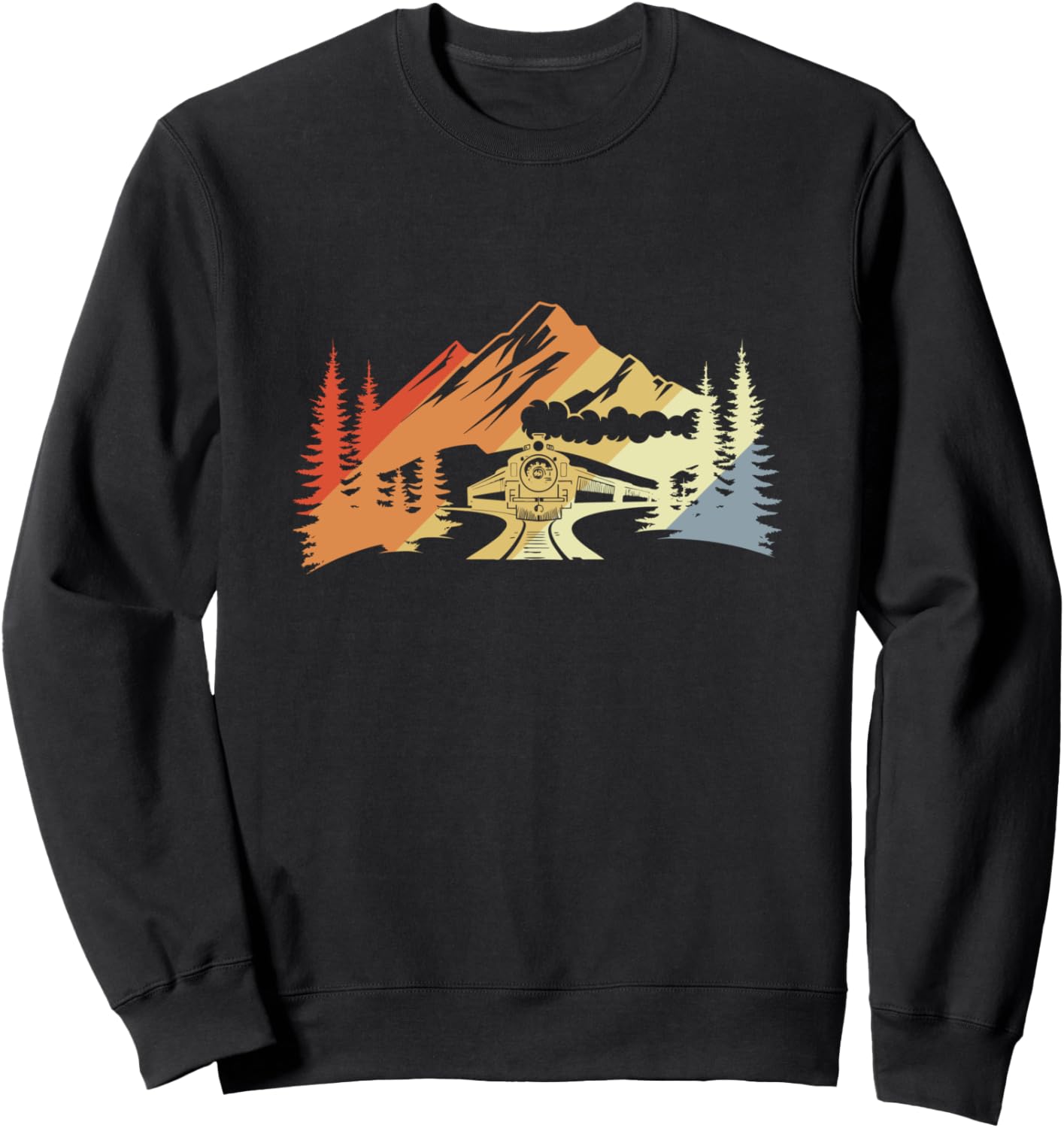 Ретро-толстовка с рисунком железной дороги Train Enthusiast Shirts And Gifts, черный
Ретро-толстовка с рисунком железной дороги Train Enthusiast Shirts And Gifts, черный