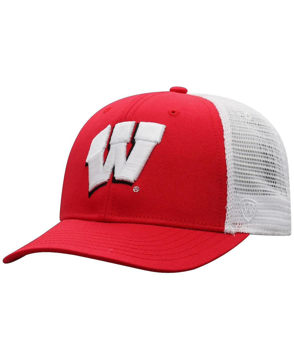 Мужская красно-белая кепка Wisconsin Badgers Trucker Snapback Top of the World
Мужская красно-белая кепка Wisconsin Badgers Trucker Snapback Top of the World