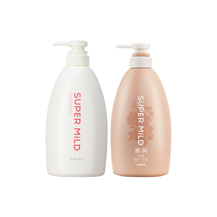 Шампуни и гели для душа с цветочным ароматом, наборы шампуней и кондиционеров, увлажняющие и очищающие средства Super Mild, two-piece set: floral shampoo 600ml+elegant fruity shower gel 590ml
Шампуни и гели для душа с цветочным ароматом, наборы шампуней и кондиционеров, увлажняющие и очищающие средства Super Mild, two-piece set: floral shampoo 600ml+elegant fruity shower gel 590ml