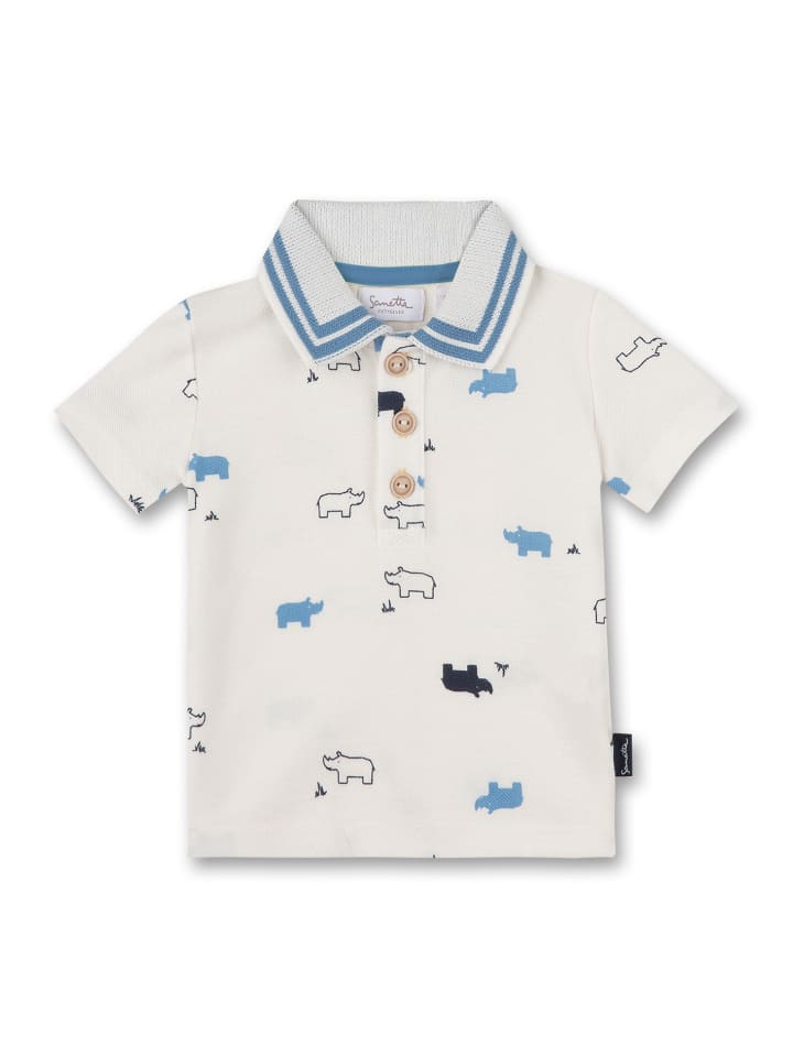 Бежевая рубашка-поло Sanetta
Бежевая рубашка-поло Sanetta