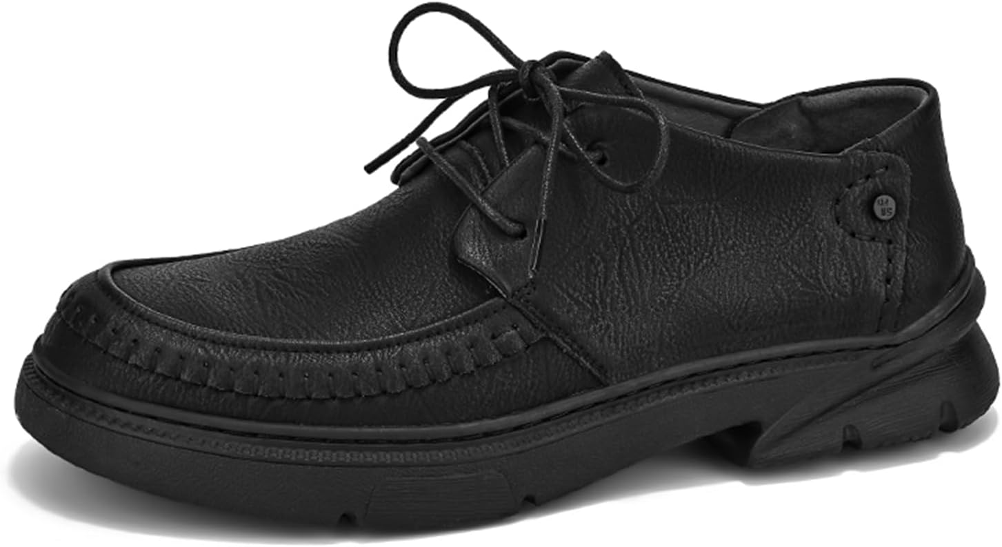Мужские ретро туфли-оксфорды на шнуровке из натуральной кожи с платформой, легкие, мягкий округлый носок, прочные строчки, дерби для работы, ежедневных поездок на работу, прогулок по выходным Houdbdol, черный
Мужские ретро туфли-оксфорды на шнуровке из натуральной кожи с платформой, легкие, мягкий округлый носок, прочные строчки, дерби для работы, ежедневных поездок на работу, прогулок по выходным Houdbdol, черный