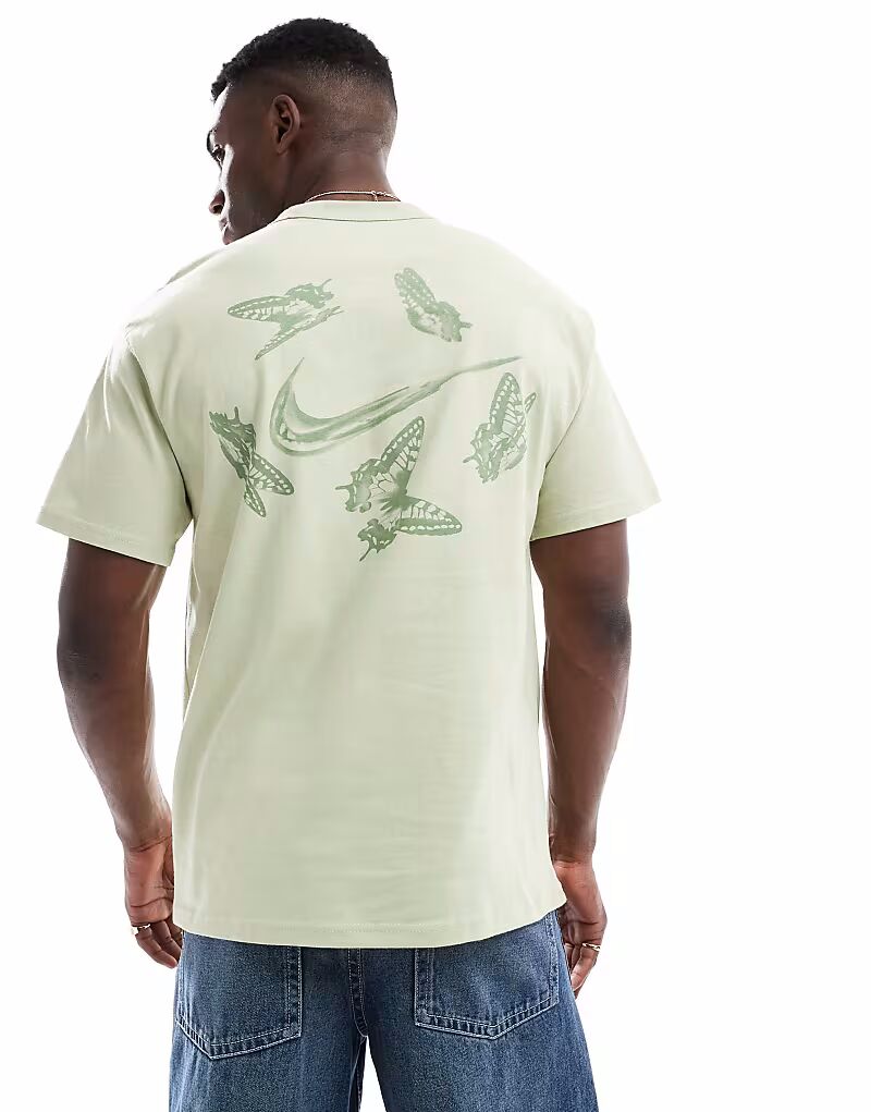Футболка с графическим принтом Nike M90 зеленого цвета
Футболка с графическим принтом Nike M90 зеленого цвета