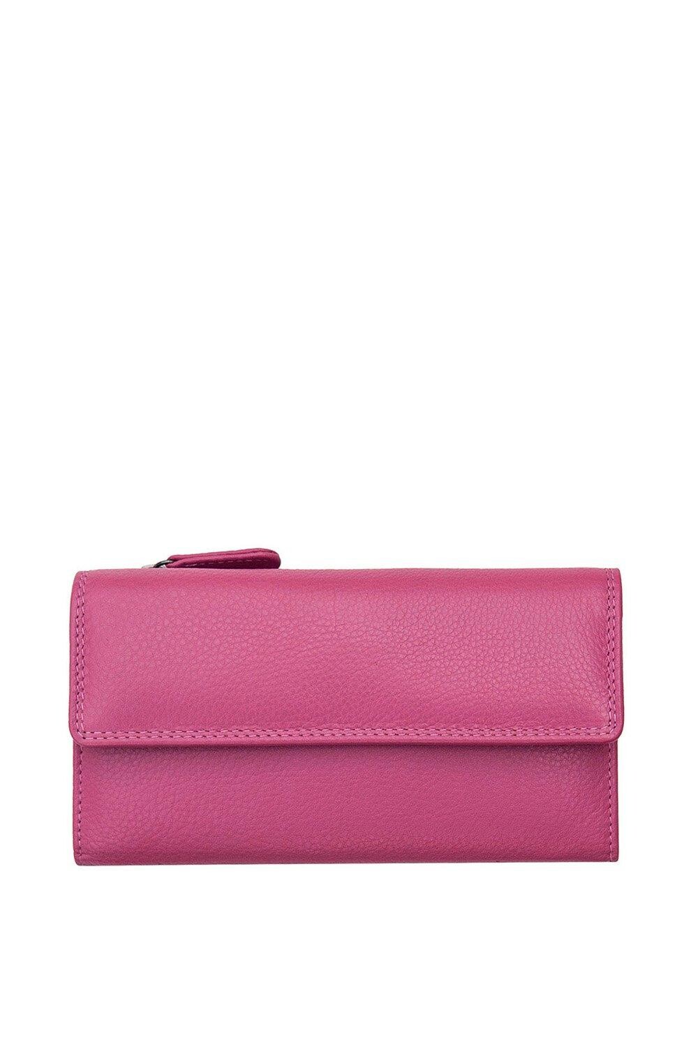 Большой кожаный кошелек двойного сложения 'Verona' PRIMEHIDE, розовый
Большой кожаный кошелек двойного сложения 'Verona' PRIMEHIDE, розовый