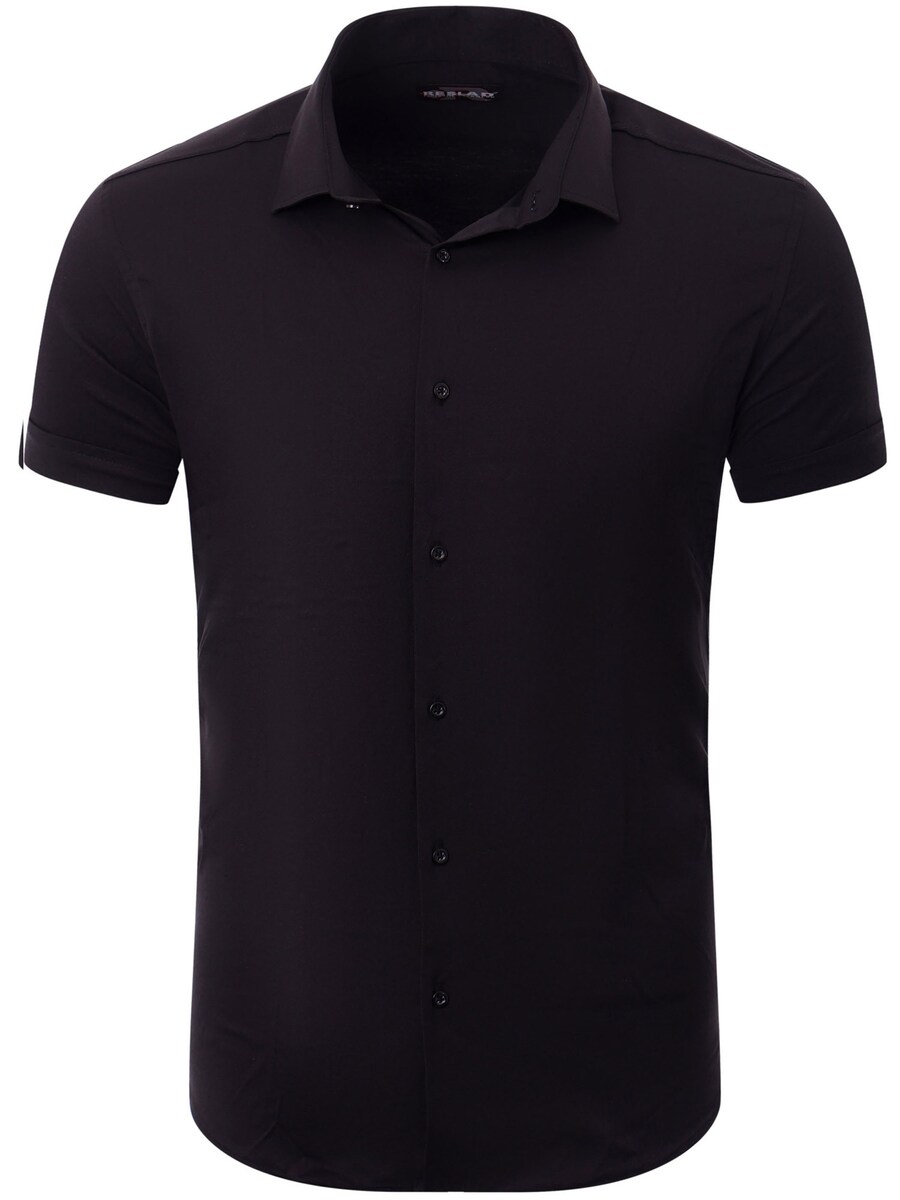 Рубашка на пуговицах классического кроя Reslad RS7025, черный
Рубашка на пуговицах классического кроя Reslad RS7025, черный