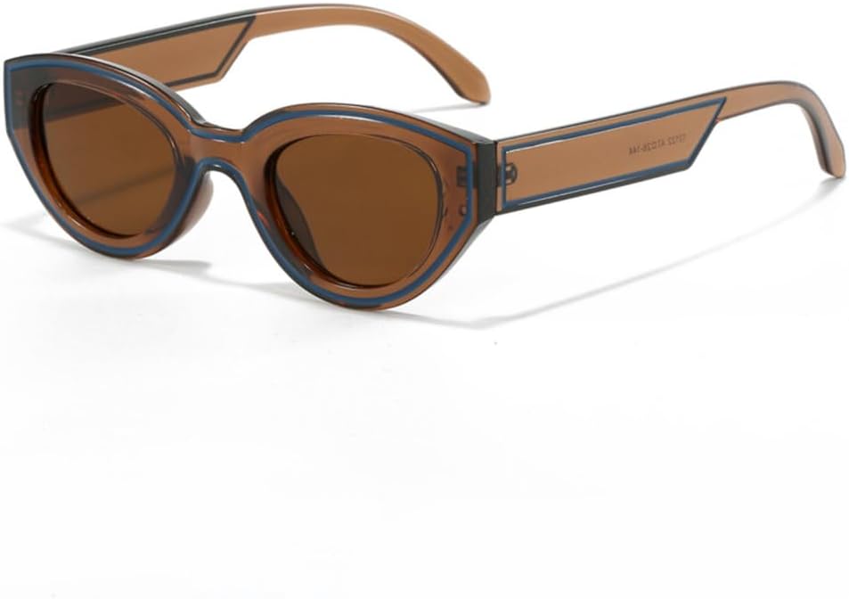 Солнцезащитные очки Polygon для женщин, винтажный градиент, конфетные оттенки, «кошачий глаз», модные очки для путешествий, защита от ультрафиолета UV400 generic, Brown
Солнцезащитные очки Polygon для женщин, винтажный градиент, конфетные оттенки, «кошачий глаз», модные очки для путешествий, защита от ультрафиолета UV400 generic, Brown