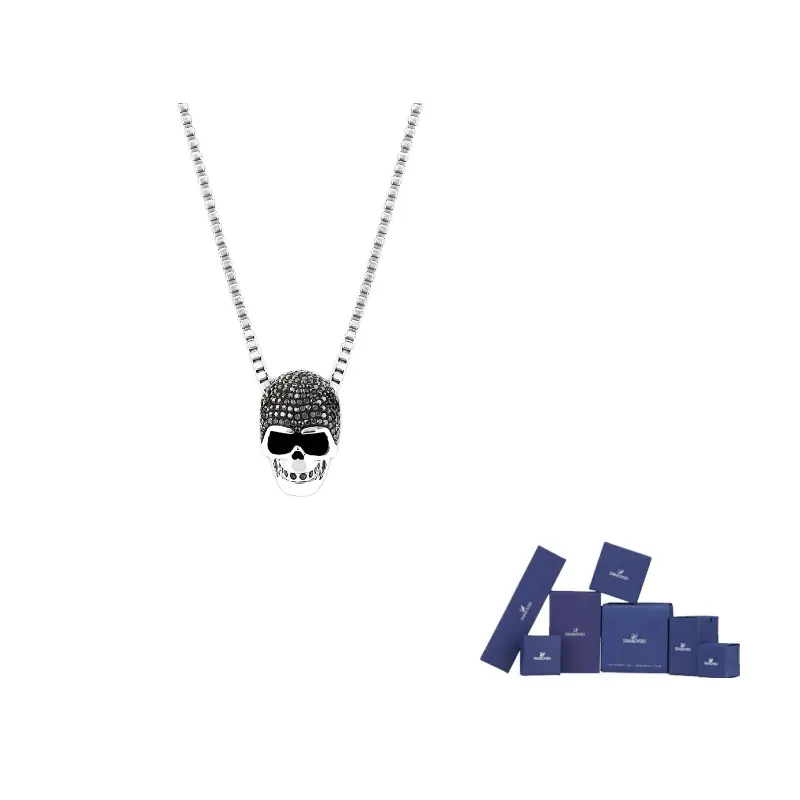 Taddeo Skull Stainless Steel Necklaces Men's Swarovski, серебряный
Taddeo Skull Stainless Steel Necklaces Men's Swarovski, серебряный