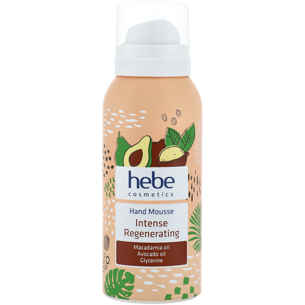 Регенерирующий крем для рук в пене, 100 мл Hebe Cosmetics Hand mousse intense regenerating
Регенерирующий крем для рук в пене, 100 мл Hebe Cosmetics Hand mousse intense regenerating