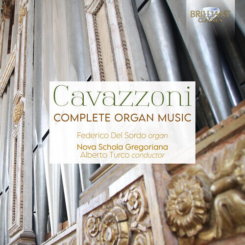 CD диск Cavazzoni / Federico Del Sordo / Nova Gregoriana: Complete Organ Music
CD диск Cavazzoni / Federico Del Sordo / Nova Gregoriana: Complete Organ Music
