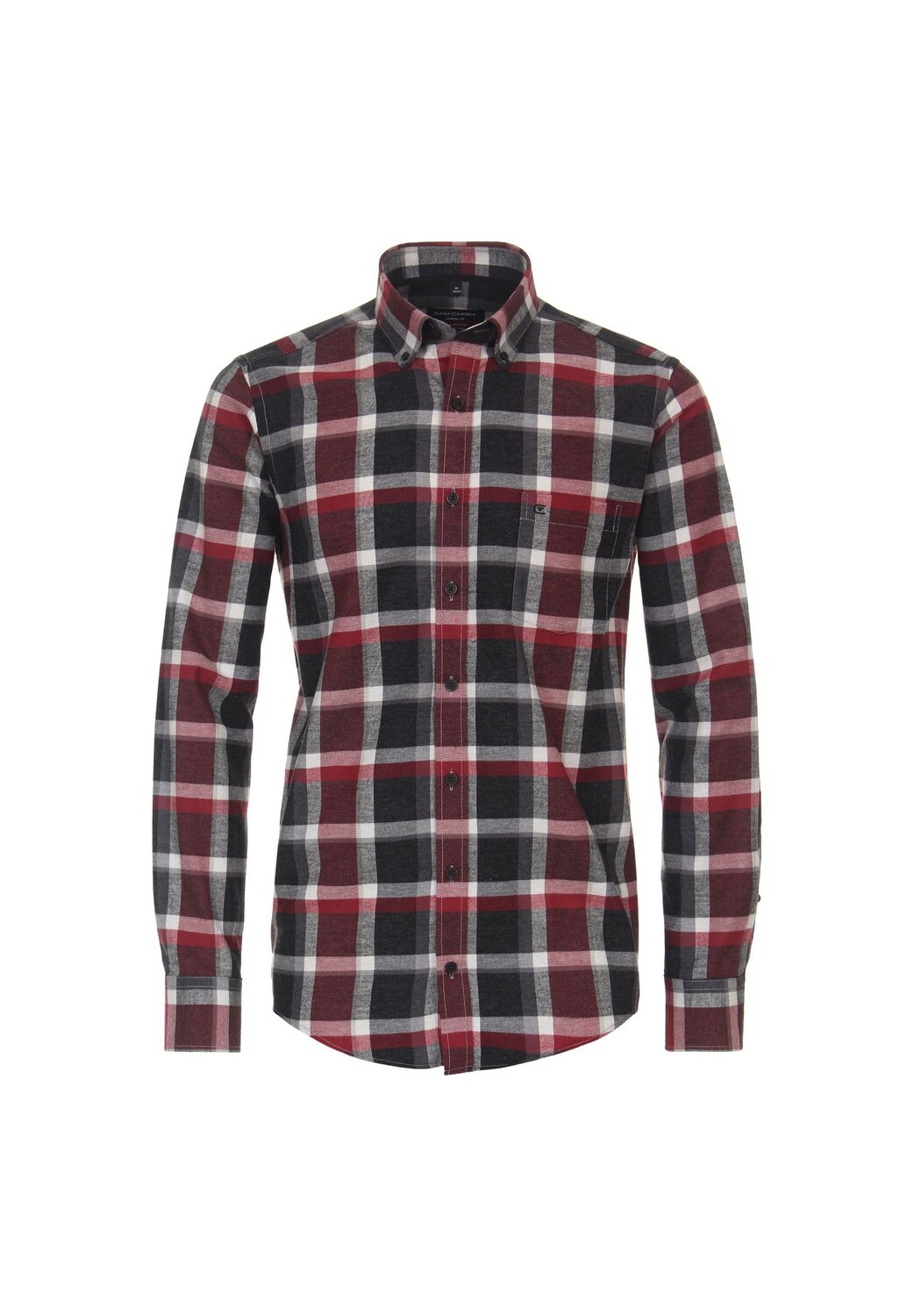 Мужская фланелевая рубашка повседневного кроя в клетку CASAMODA, цвет Dunkelrot
Мужская фланелевая рубашка повседневного кроя в клетку CASAMODA, цвет Dunkelrot