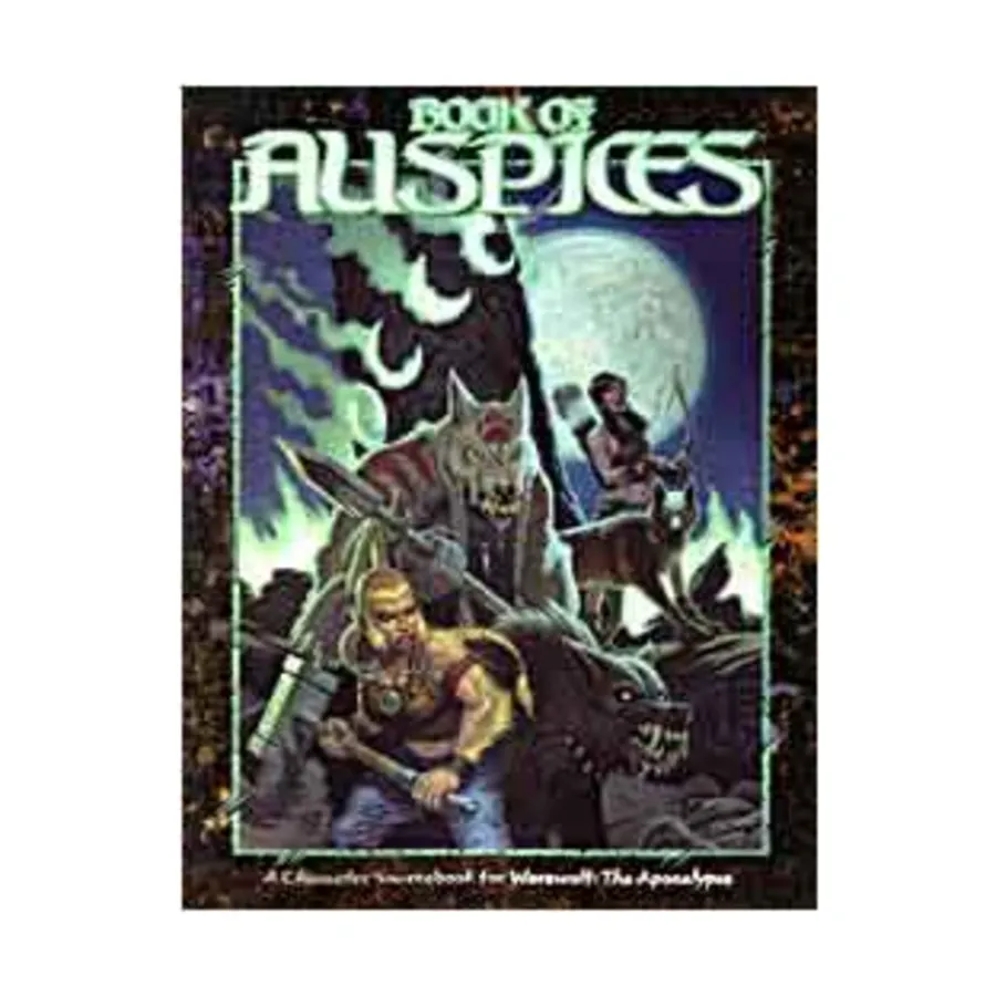 Book of Auspices, Werewolf - The Apocalypse - Core Books, Sourcebooks, & Story Books, мягкая обложка 
Book of Auspices, Werewolf - The Apocalypse - Core Books, Sourcebooks, & Story Books, мягкая обложка