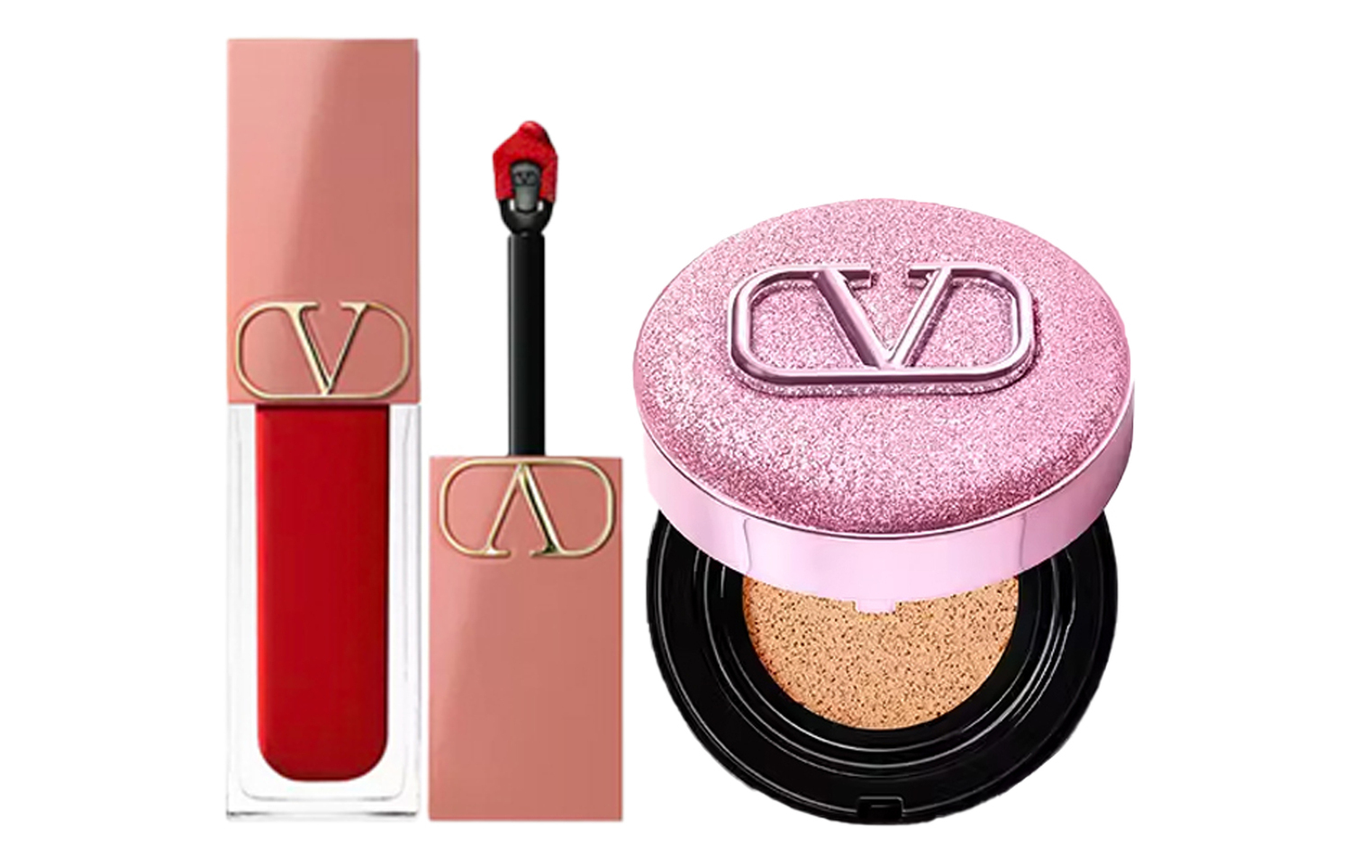 Valentino Набор косметики Pink Air Cushion жидкая помада-тинтик легко растушевывается стойкая 6,5 мл+14 г
Valentino Набор косметики Pink Air Cushion жидкая помада-тинтик легко растушевывается стойкая 6,5 мл+14 г