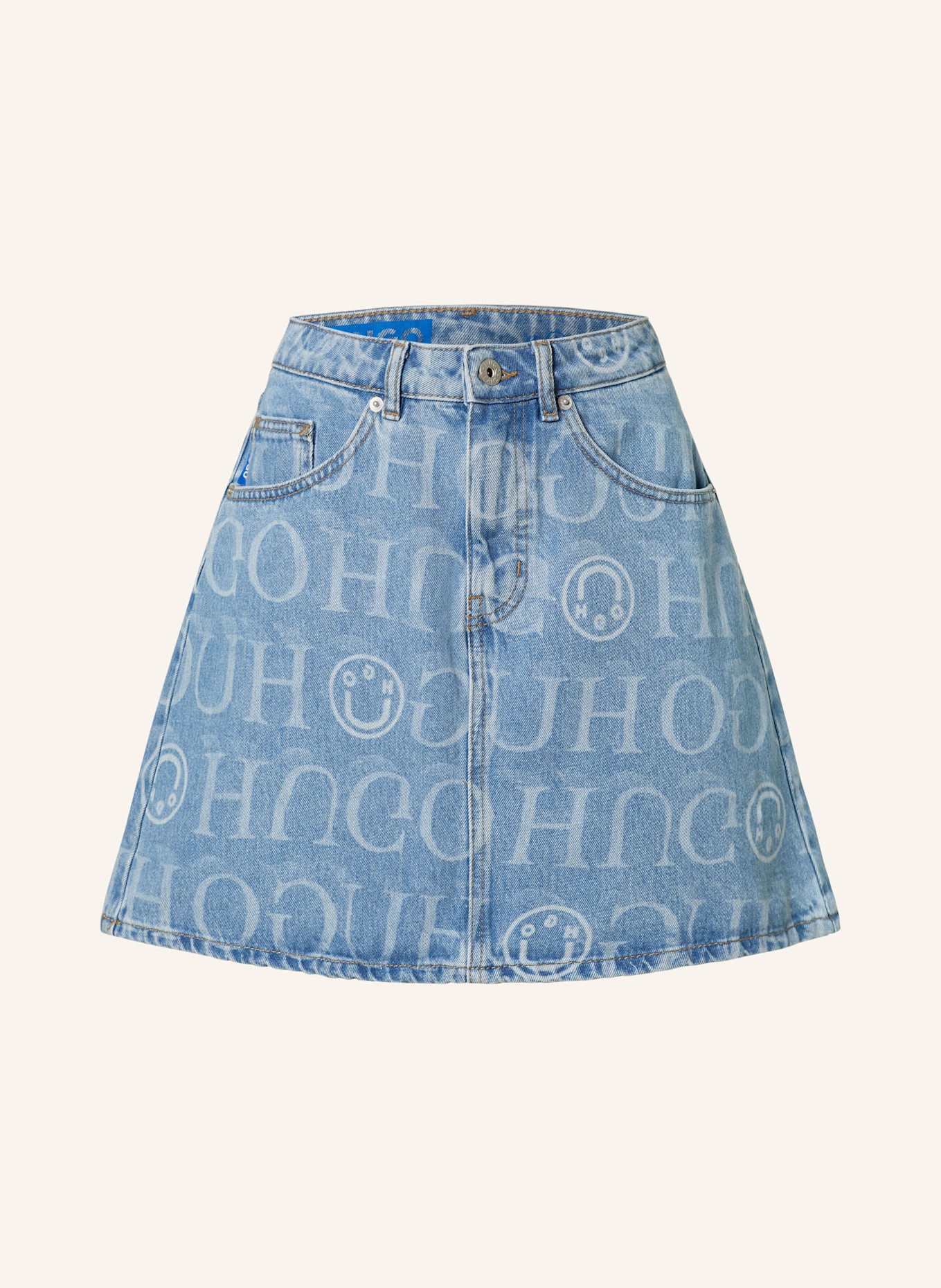 Джинсовая юбка гами Hugo Blue, мультиколор
Джинсовая юбка гами Hugo Blue, мультиколор