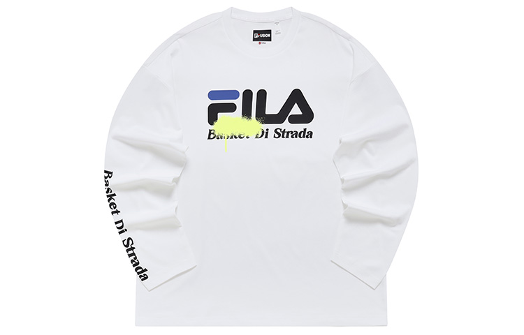 Футболка мужская стандартная белая FILA FUSION 
Футболка мужская стандартная белая FILA FUSION
