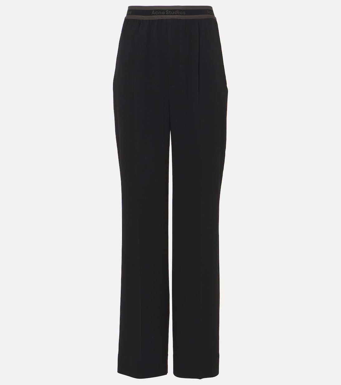 Брюки с логотипом mid-rise широкие Acne Studios, черный
Брюки с логотипом mid-rise широкие Acne Studios, черный