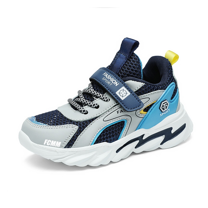 Противоскользящие и дышащие повседневные кроссовки средней высоты для детей FCMM, серый/синий
Противоскользящие и дышащие повседневные кроссовки средней высоты для детей FCMM, серый/синий