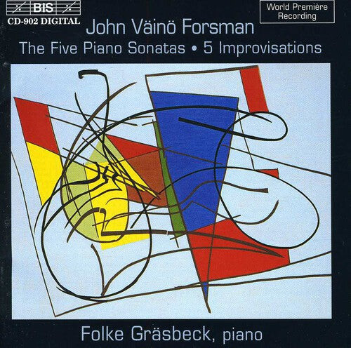CD диск Forsman / Grasbeck: Five Piano Sonatas
CD диск Forsman / Grasbeck: Five Piano Sonatas