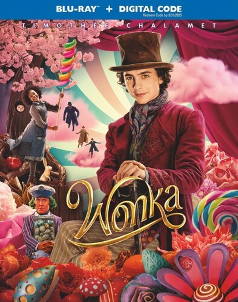 Диск Blu-ray Wonka
Диск Blu-ray Wonka