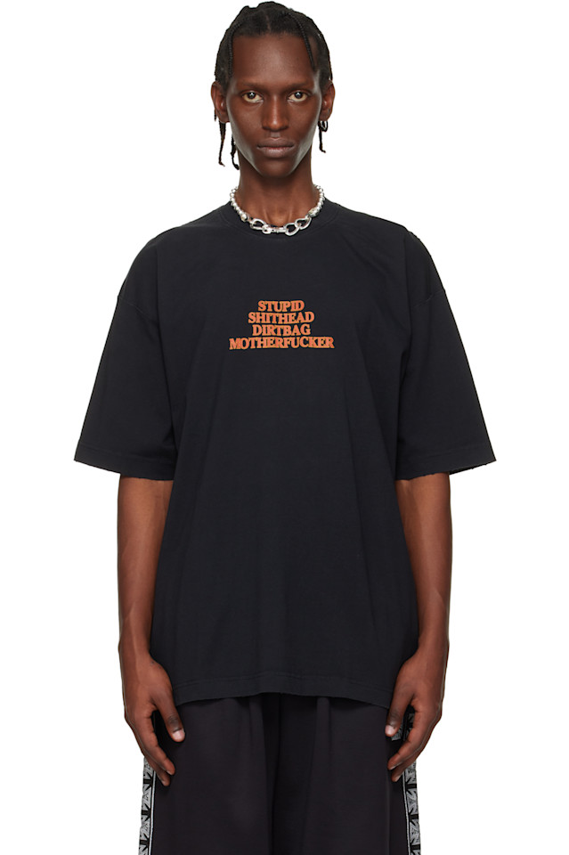 Футболка 'Mf' Vetements, черный
Футболка 'Mf' Vetements, черный