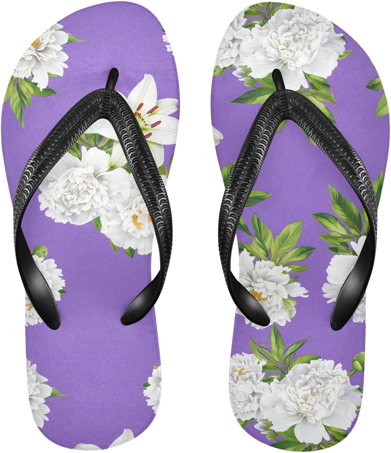 Пляжные шлепанцы с пеньюарным цветочным принтом, фиолетовые, резиновые, нескользящие, летние тапочки для мужчин и женщин, для прогулок и душа Sinestour
Пляжные шлепанцы с пеньюарным цветочным принтом, фиолетовые, резиновые, нескользящие, летние тапочки для мужчин и женщин, для прогулок и душа Sinestour