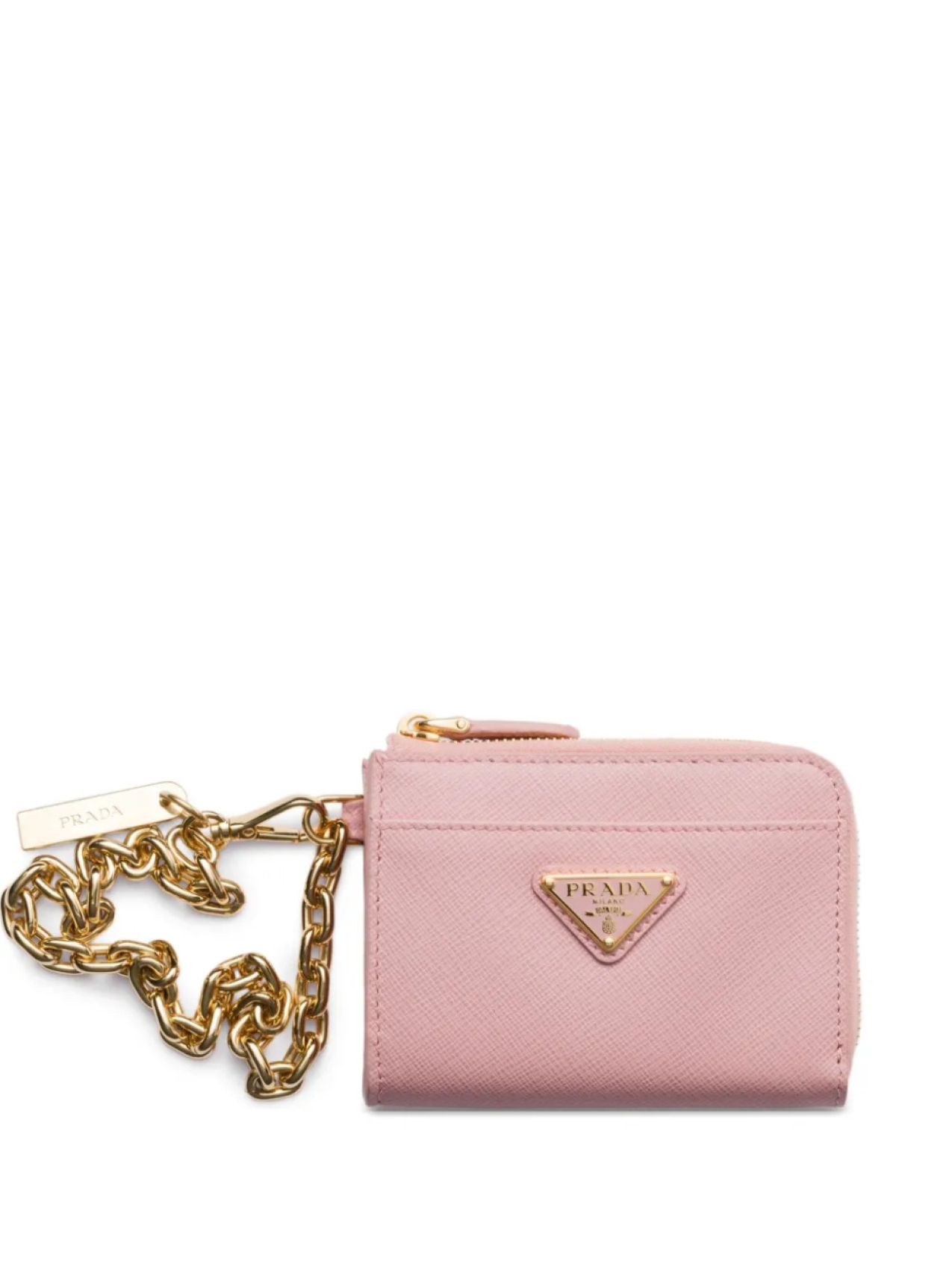 Маленький кошелек Prada из сафьяновой кожи, розовый
Маленький кошелек Prada из сафьяновой кожи, розовый