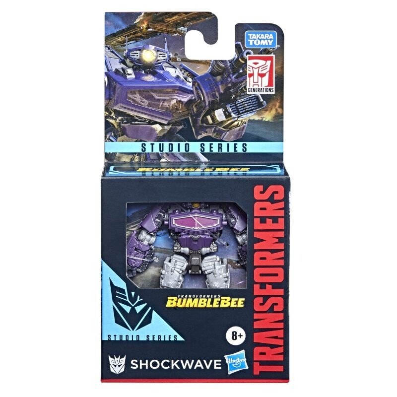Hasbro, TRANSFORMERS GENERATIONS STUDIO SERIES CORE AST ФИГУРА — TF6 SHOCKWAVE
Hasbro, TRANSFORMERS GENERATIONS STUDIO SERIES CORE AST ФИГУРА — TF6 SHOCKWAVE