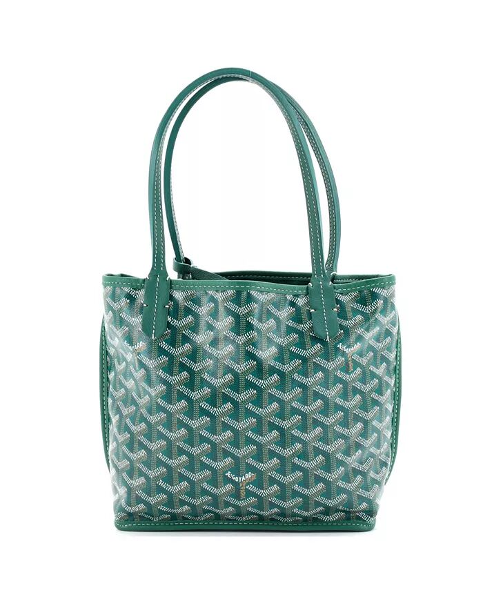 Мини-сумка Anjou Reversible Tote из парусины с покрытием Pre-Owned Goyard, зеленый
Мини-сумка Anjou Reversible Tote из парусины с покрытием Pre-Owned Goyard, зеленый
