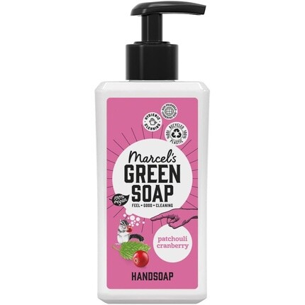Мыло для рук «Пачули и клюква», дозатор для мытья рук, 250 мл, Marcel'S Green Soap
Мыло для рук «Пачули и клюква», дозатор для мытья рук, 250 мл, Marcel'S Green Soap