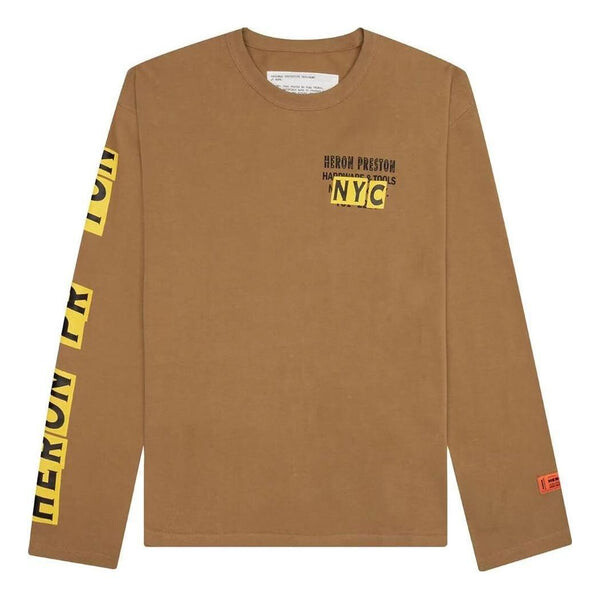 Футболка hardware and tools long-sleeve t-shirt 'tobacco brown yellow' Heron Preston, коричневый
Футболка hardware and tools long-sleeve t-shirt 'tobacco brown yellow' Heron Preston, коричневый
