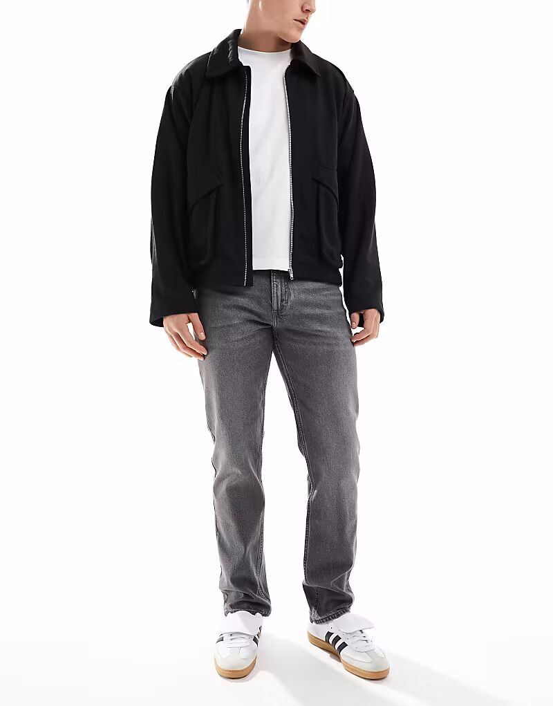 Джинсы Lee West прямого кроя серого цвета
Джинсы Lee West прямого кроя серого цвета