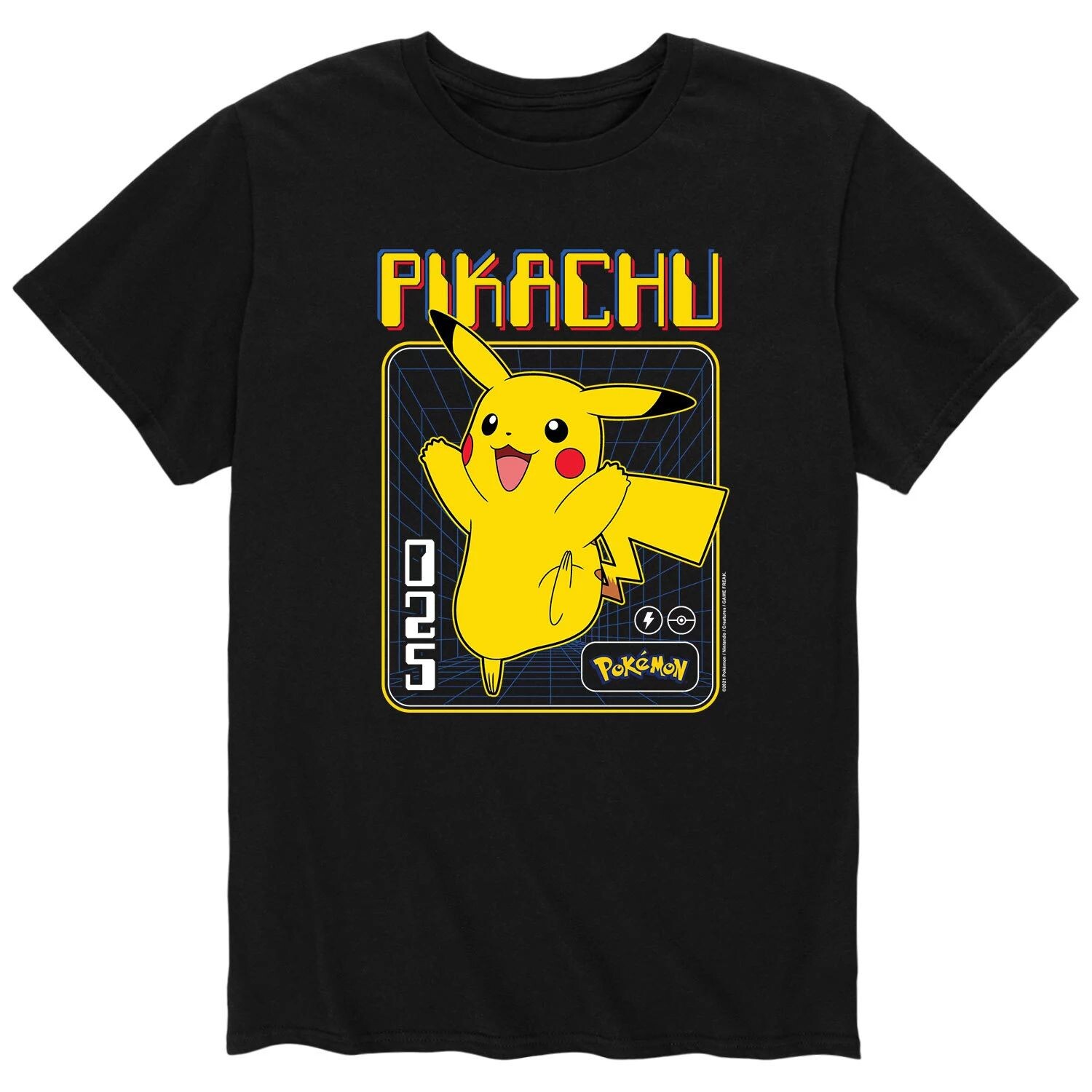Мужская футболка Pokémon Retro Pikachu Licensed Character
Мужская футболка Pokémon Retro Pikachu Licensed Character
