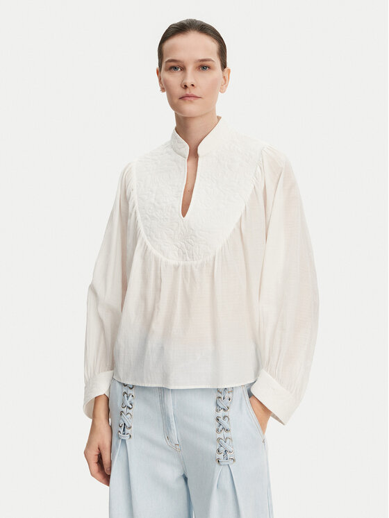 Блузка свободного кроя Frantz 251100525130 Munthe, экрю
Блузка свободного кроя Frantz 251100525130 Munthe, экрю