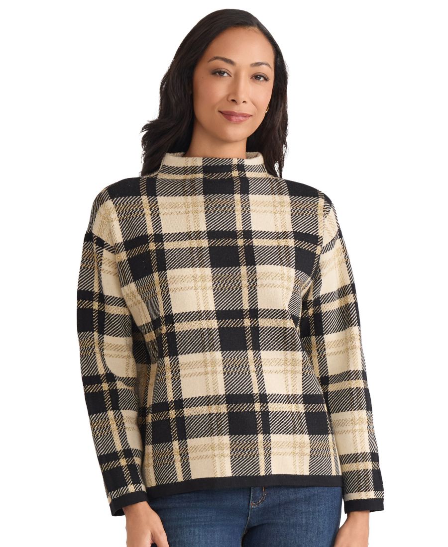 Небольшой клетчатый свитер с длинными рукавами Jones New York, Ca Au Lait Multi
Небольшой клетчатый свитер с длинными рукавами Jones New York, Ca Au Lait Multi